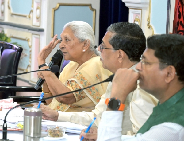 Review meeting of Chandrashekhar Azad University of Agriculture and Technology (CSA) , Kanpur