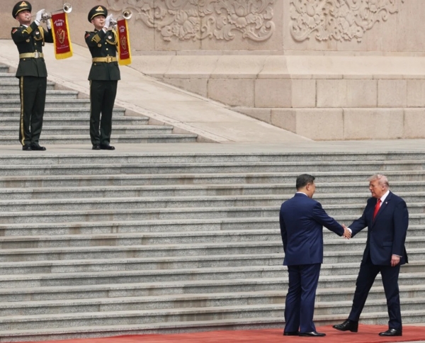 US President Donald Trump  met China President Xi Jinping