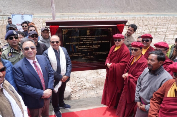 Ladakh’s High-Altitude Changthang Region Gets Irrigation Canal At 14,000 Feet