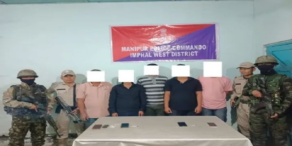 Manipur Police Arrest Rebels, Seize Illicit Liquor in Multiple Operations Across State