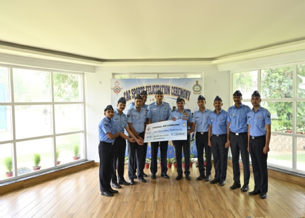 Felicitation Ceremony conducted at HQ Central Air Command, Prayagraj