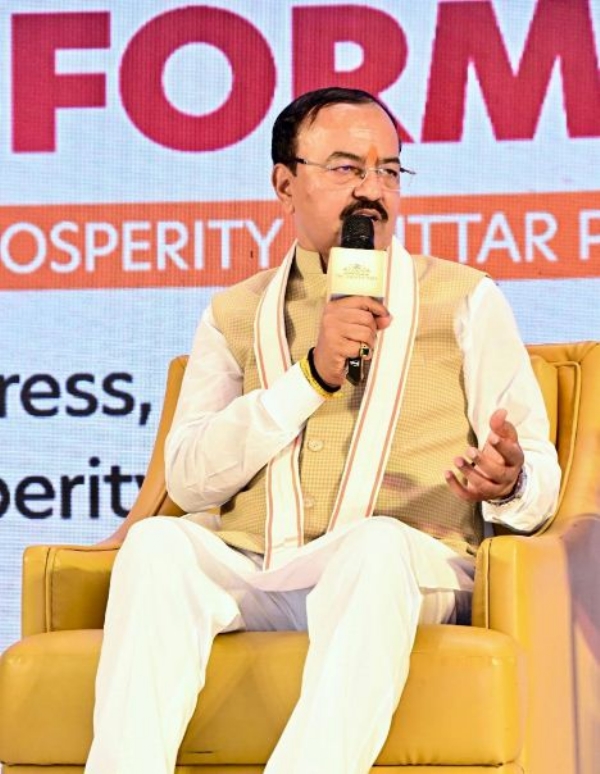Keshav Prasad Maurya, while addressing a programme organised at a private hotel in Lucknow