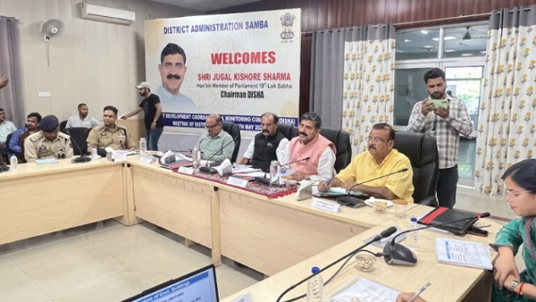 Jugal chairs DISHA meeting, reviews progress of schemes