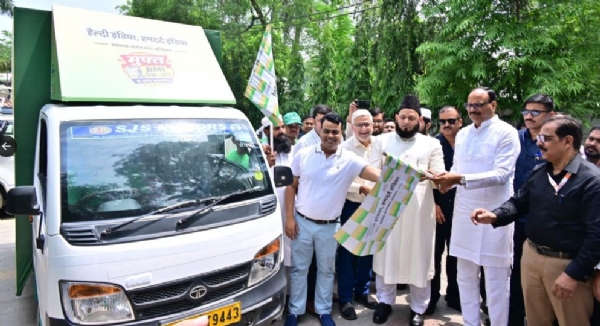 UP Dy CM flagged off health awareness vehicle