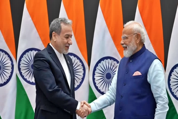 Iranian Foreign Minister Abbas Araghchi met Indian Prime Minister Narendra Modi
