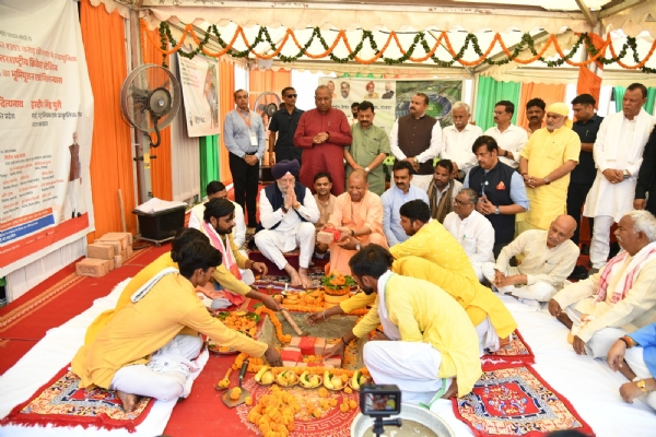 Laying foundation stone for int’l cricket stadium Laying foundation stone for int’l cricket stadium