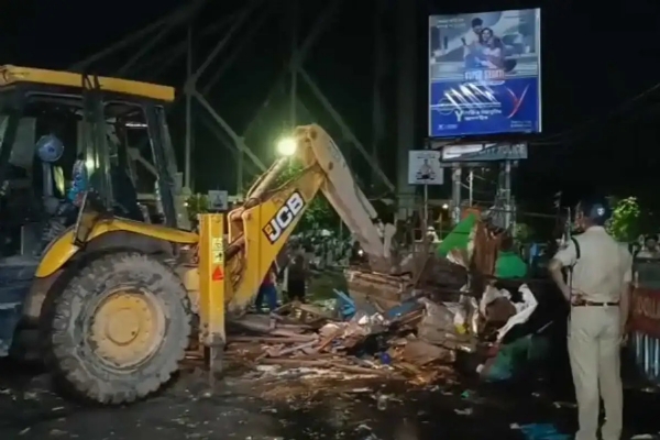 Howrah anti encroachment drive