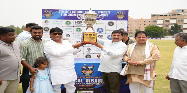 Grand Opening of the 5th National Elite Cricket Tournament for Differently-Abled Players Held in Bengaluru