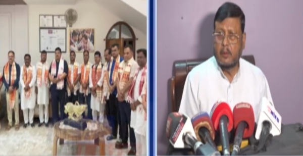 Senior Congress MLA Wajed Ali Choudhury. Senior Congress MLA Wajed Ali Choudhury.
