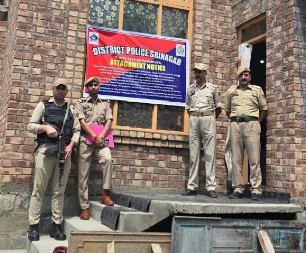 Srinagar Police Attaches ₹1.50 Crore Property Of Drug Peddler Under Nasha Mukt J&K Campaign Srinagar Police Attaches ₹1.50 Crore Property Of Drug Peddler Under Nasha Mukt J&K Campaign