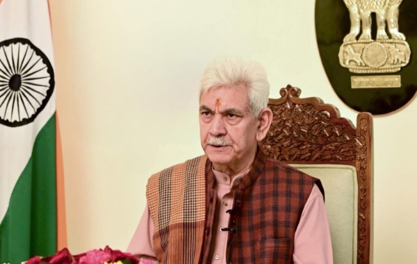 LG Sinha Flags Drug–Terror Nexus, Calls For Mass Movement Against Narcotics In J&K