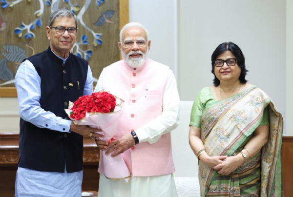 Haryana Governor Prof. Asim Kumar Ghosh Met Prime Minister Narendra Modi