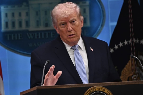 US President Donald Trump