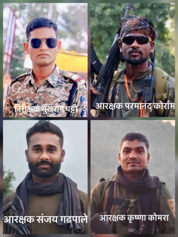 Four brave soldiers were martyred in an IED explosion.
