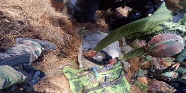 Terrorist hideout busted in Kishtwar; weapons, explosive recovered