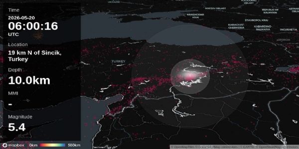 5.6 Magnitude Earthquake Jolts Türkiye’s Malatya Province; Panic-Stricken Residents Jump from Windows and Roofs