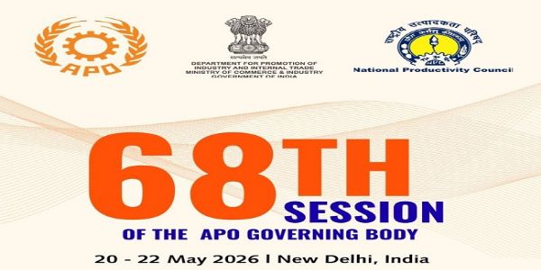 India to Host 68th Session of Governing Body of Asian Productivity Organization