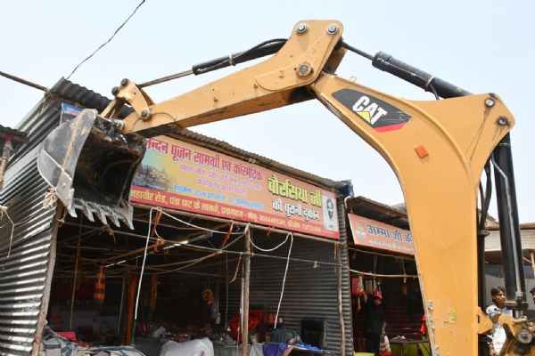 Anti-Encroachment Drive was conducted on Wednesday