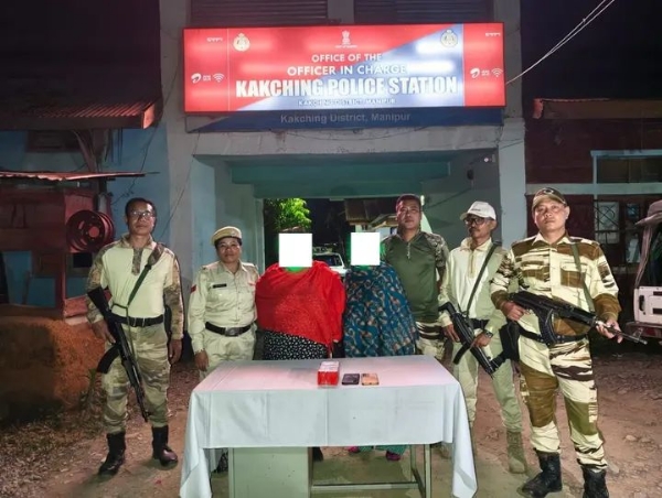 The image shared by Manipur Police