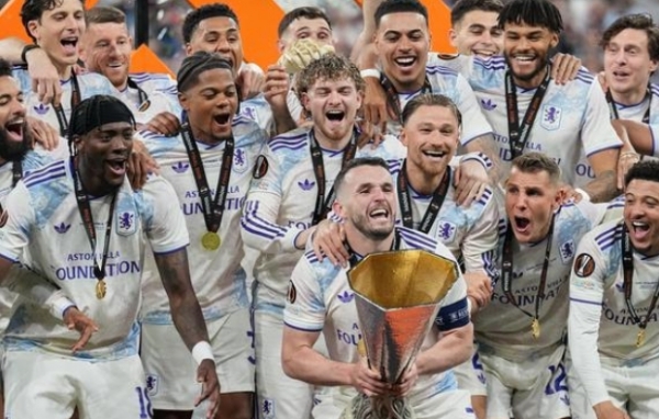 Aston Villa Crowned Europa League Champions After 30 Years, Defeat Freiburg 3-0 in Final