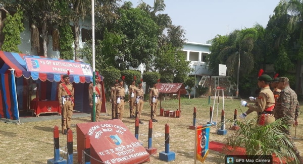 Combined Annual Training Camp–63 is being conducted by 16 UP Battalion NCC Prayagraj
