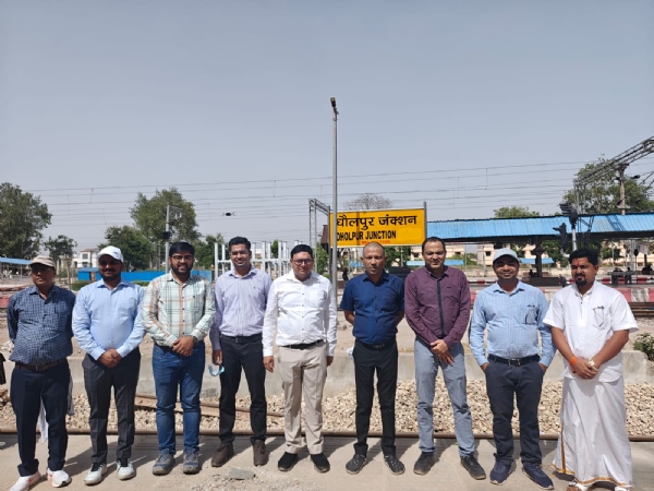 Automatic Signalling System Commissioned in Hetampur-Dholpur Section