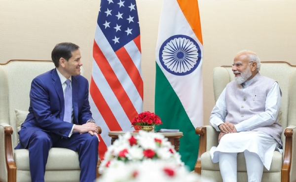 United States Secretary of State Marco Rubio met Prime Minister Narendra Modi