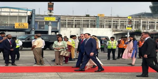 U.S. Secretary of State Rubio Arrives in Kolkata for Four‑Day India Visit