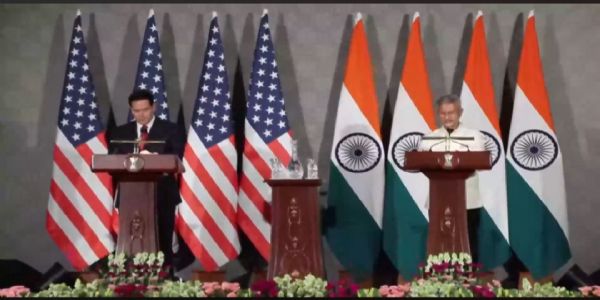 India Supports Diplomacy Over Conflict, EAM Jaishankar Says During Joint Press Conference With U.S. Secretary of State