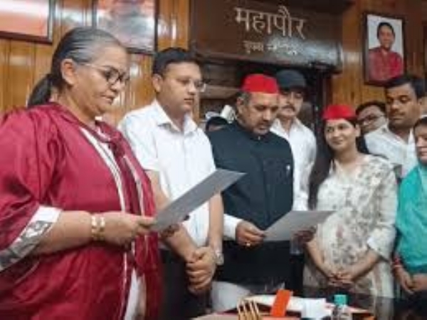 Oath-taking ceremony for Ward Number 73, Faizullaganj held today Oath-taking ceremony for Ward Number 73, Faizullaganj held today