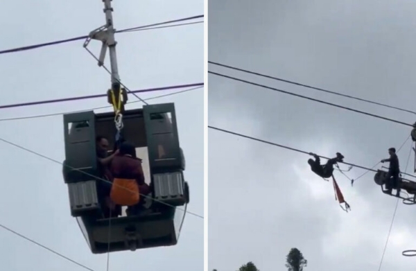 Gulmarg Gondola Service Suspended After Technical Snag, Rescue Operation In Progress