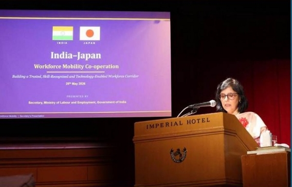 The Secretary of the Ministry of Labour and Employment, Vandana Gurnani