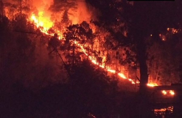 Villagers Join Multi-Agency Efforts To Control Blaze