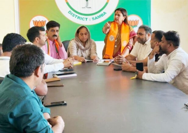 BJP to celebrate 12 years of Vikas, Vishwas, Jan Kalyan: Rekha Mahajan BJP to celebrate 12 years of Vikas, Vishwas, Jan Kalyan: Rekha Mahajan