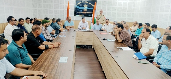 Arrangements reviewed for Mata Kheer Bhawani Yatra