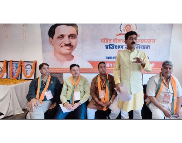 BJP holds workshop ahead of ‘12 Yrs of Vishwas, Vikas aur Jan Kalyan’ campaign