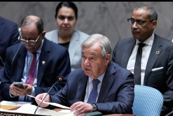 UN Secretary-General Antonio Guterres