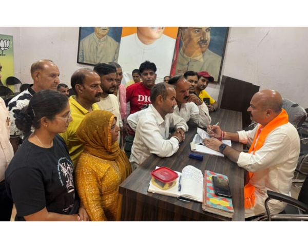 Yudhvir Sethi reaffirms commitment to people-centric governance Yudhvir Sethi reaffirms commitment to people-centric governance