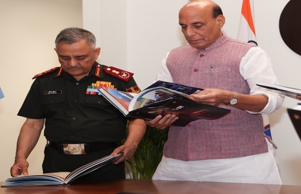 Defence Minister Rajnath Singh launched book chronicling ‘Operation Sindoor’. Defence Minister Rajnath Singh launched book chronicling ‘Operation Sindoor’.