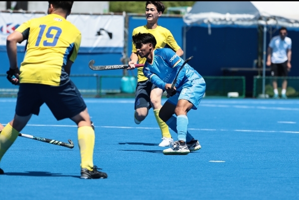 Captain Ketan Kushwaha’s Hat-Trick Powers India to 13-0 Thrashing of Kazakhstan in Under-18 Asia Cup Hockey Captain Ketan Kushwaha’s Hat-Trick Powers India to 13-0 Thrashing of Kazakhstan in Under-18 Asia Cup Hockey