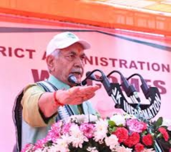 Drug Peddlers’ Enemies Of Nation, Will Face Stern Action: LG Sinha