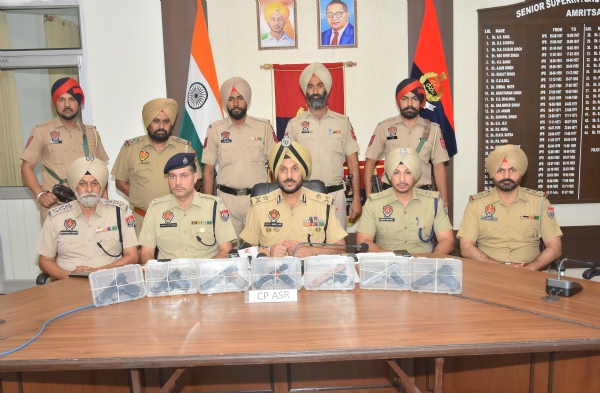 DGP Gaurav Yadav briefing press conference.
