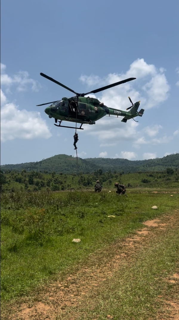 Image of the Exercise PRAGATI 2026 with Regional Military Cooperation