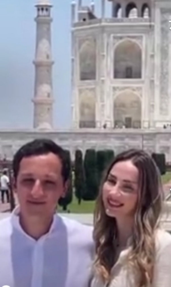 Tiffany Trump, daughter of US President Donald Trump visits Taj Mahal Tiffany Trump, daughter of US President Donald Trump visits Taj Mahal