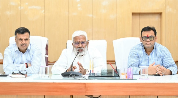 Meeting held on Sunday under chairmanship of Water Power Minister Swatantra Dev Singh