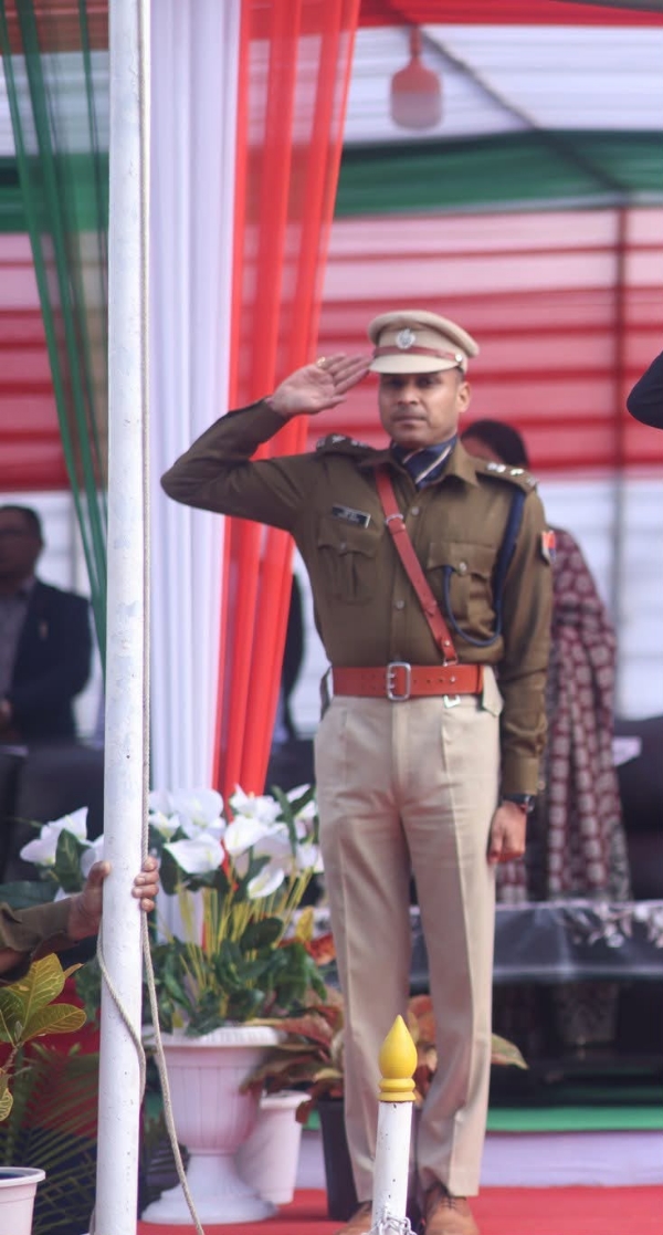 Rahul Gupta, Superintendent of Police, Kangpokpi District.