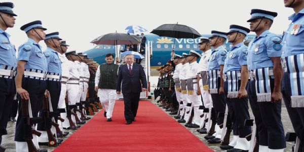Vietnam President Arrives in Delhi, Bilateral Talks with Prime Minister Modi Tomorrow