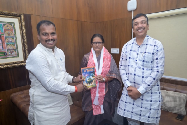 ABVP Delegation Meets Odisha Deputy Chief Minister