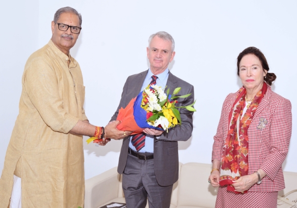Canadian High Commissioner Meets Odisha Deputy CM