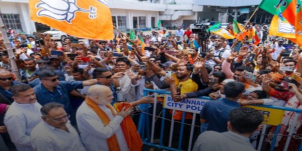 BJP Legislature Party to Elect New West Bengal Chief Minister Today as Amit Shah Arrives in Kolkata